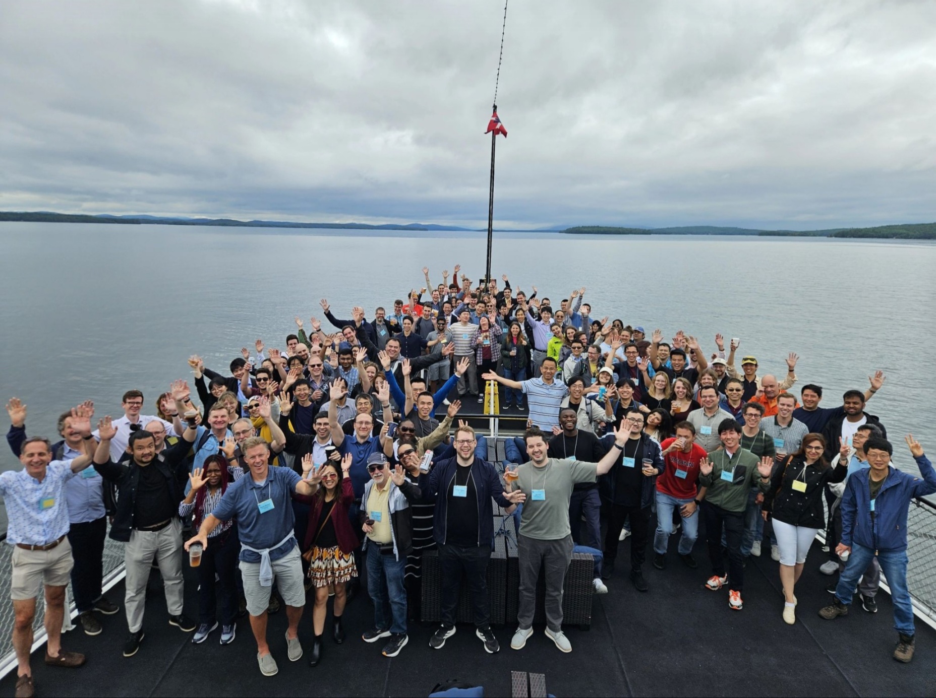 International conference cruise group photo