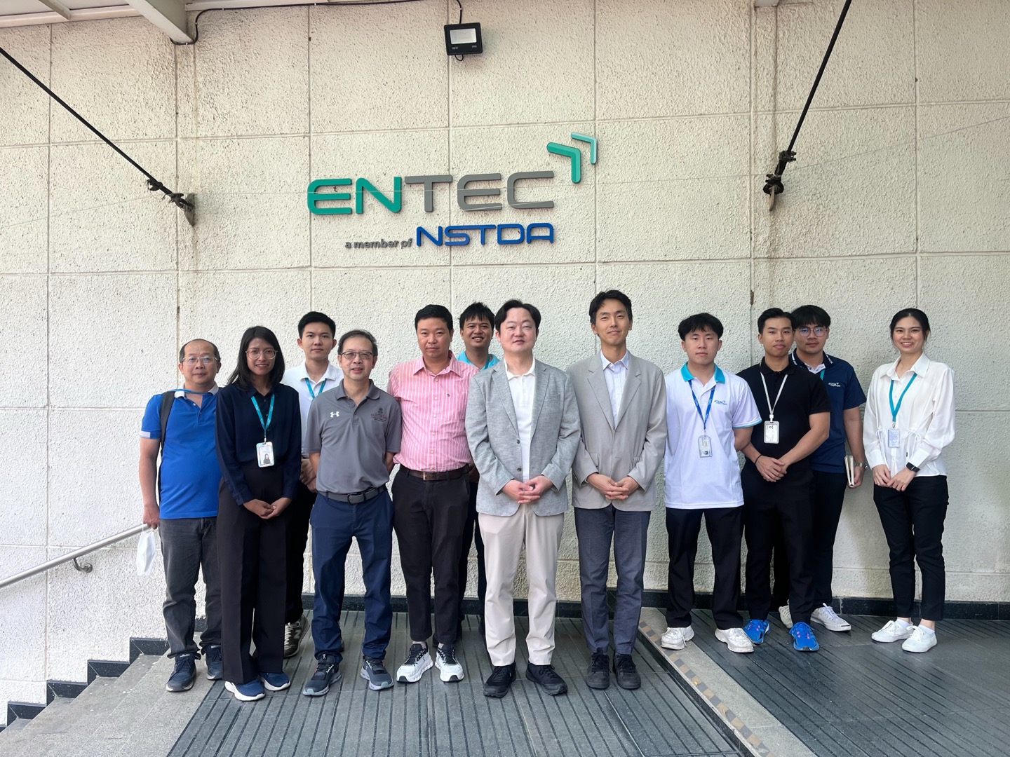 Visiting ENTEC (National Energy Technology Center, NSTDA), Thailand
