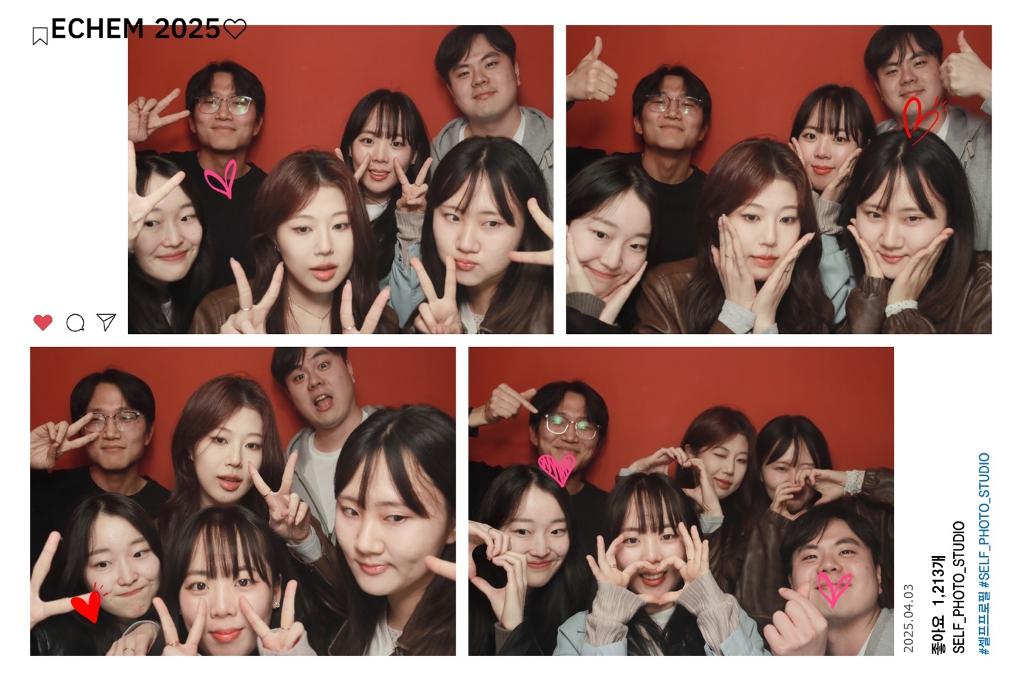ECHEM 2025 — celebrating the spring meeting, photo-booth style
